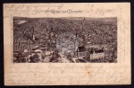 Chemnitz 1900 Zeichnung Lichtdruck