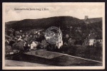Tautenburg 1919 Ortsansicht mit Turm der Ruine