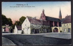 Mühlberg Elbe 1920 Altstädter Markt Kirche