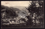 Oppenau Blick auf den Bahnhof + Ort 1919 