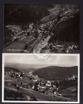 2 AK Rechenberg Bienenmühle Erzgeb. Luftbild