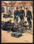 Maler Döbrich Steglitz Militär Künstlerkarte