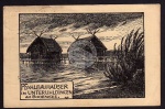 Unteruhldingen Pfahlbausiedlung 1922 Künstler