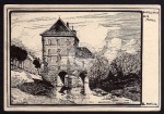Charleville Alte Mühle 1915 Künstlerkarte