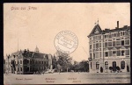 Zittau Hotel Reichshof Postamt Stadtbad 1906