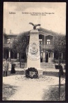 Libau 1916 Denkmal Einzug der Deutschen