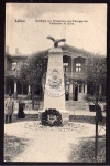 Libau 1916 Denkmal Einzug der Deutschen 