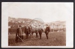 Ebersbach Foto AK 1912 Herrenausflug Ort !!!