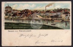 Hadersleben Haderslev Hafen 1900 Glitterauflag