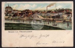 Hadersleben Haderslev Hafen 1900 Glitterauflag 