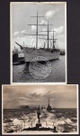 2 AK Wohnschiff Hein Godenwind 1934 Flotte Marsch 