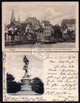 2 AK Bremen Kriegerdenkmal 1900 Teerhof 