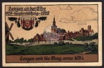 Lenzen Elbe 1000 Jahrfeier Festpostkarte SST