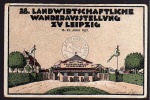 Leipzig 1921 Landwirtsch. Wanderausstellung