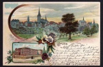 Oberursel Taunus Bürger Schule Litho 1901