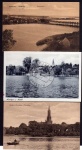 3 AK Malchow M. See Panorama Kloster 1913 1917