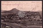 Hechingen Am Bahnhof Zug Dampflok 1910