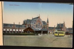 10 AK Nijmegen Bahnhof Waalbrug Bergspor Mooi Ned