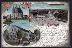 Litho Geithain 1901 Restaurant Schützenhof