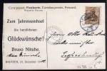 Bautzen 1908 Bruno Nitzsche Jahreswechsel