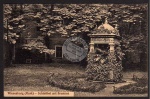 Wiesenburg Mark Schloßhof mit Brunnen 1916