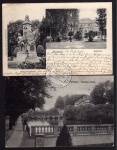 2 AK Bad Pyrmont Fürstliches Schloss Kurhaus 1903