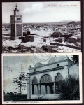 2 AK Tunis La Kouba du Belverdere 1913 1928