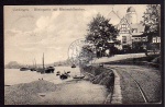 Uerdingen Rheinschlösschen Hafen Gleise 1912