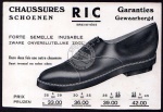 Péruwelz Reklame Schuhe RIC Brevetees 1930