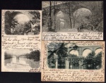 3 AK Görlitz Viadukt Laufsteg 1898