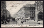 Prag 1905 Der Graben vom Pulverturm