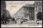 Prag 1905 Der Graben vom Pulverturm 