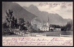 Lienz Tirol Kirche in Amlach Spitzkofel 1904