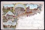 Breclav Lundenburg Schloss Rathaus Mühle 1897