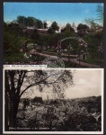 2 AK Guben Bismarckturm Baumblüte Sanssouci 1918