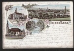 Litho Friedeberg a. Quais Amtsgericht Kirche