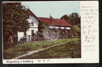 Bürgerberg b. Goldberg Verlag Ottmar Zieher 