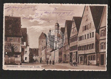 Dinkelsbühl Rothenburger Straße 1915 