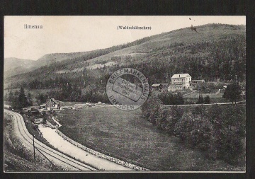 Ilmenau Waldschlösschen , Bahngleise im Vorder 