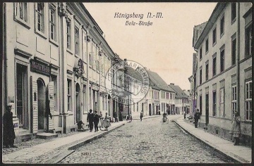 Königsberg Holz Straße Raehse  Victoria Hotel 