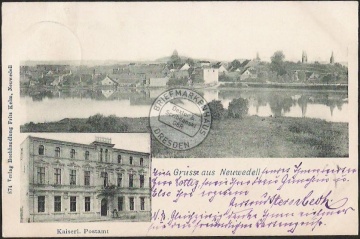 Neuwedell Kaiserl. Postamt 1902 