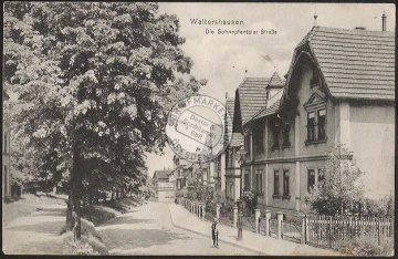 Waltershausen Die Schnepfenthaler Strasse 