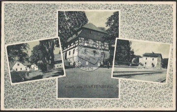 Hartenberg Gasthaus Bahnhof 1920 