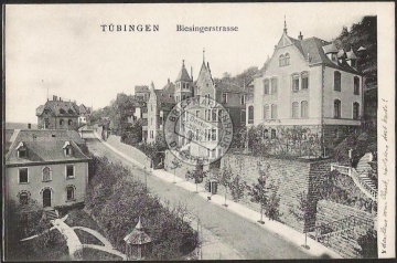 Tübingen Biesingerstrasse Villen 1907 