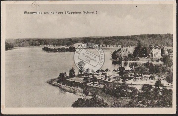 Binenwalde Kalksee Ruppiner Schweiz 1919 