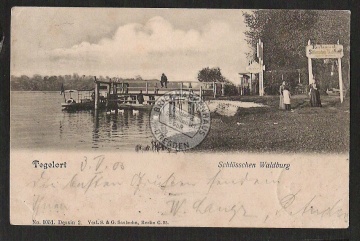 Berlin tegelort Schlösschen Waldburg Gaststätt 