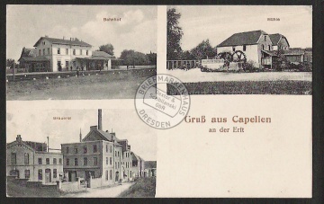 Capellen an der Erft Bahnhof Brauerei Mühle Su 