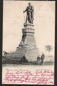 Friesack Denkmal des Kurfürsten Friedrich I. i 