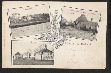 Reifland Bahnhof Schule Restauration Gasthaus 