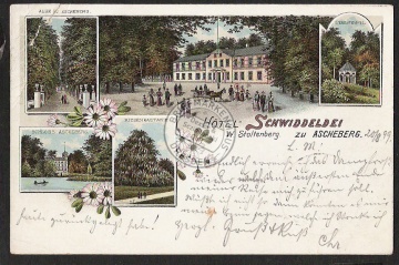 Ascheberg Schwiddelei Hotel Litho Schloß 